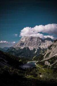 Die Berge in Bayern